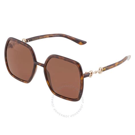 gucci square web sunglasses|gucci brown square ladies sunglasses.